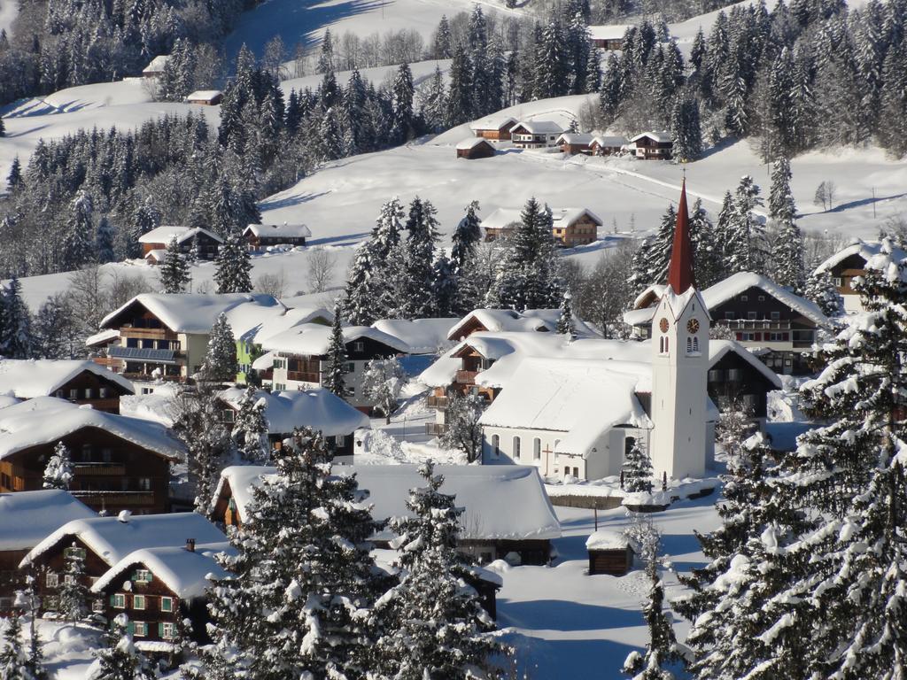 Gasthof Hirschen Sibratsgfäll Exterior foto